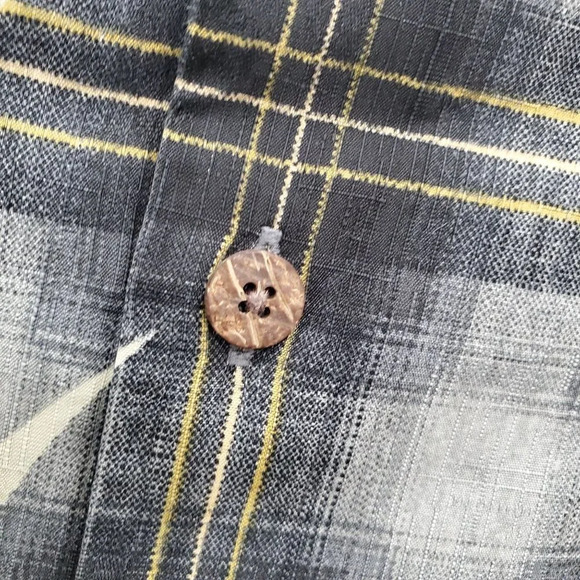 Tommy Bahama Men's Black Pineapple Tree 100% Silk Tropical Camp Shirt Size L - Picture 2 of 4